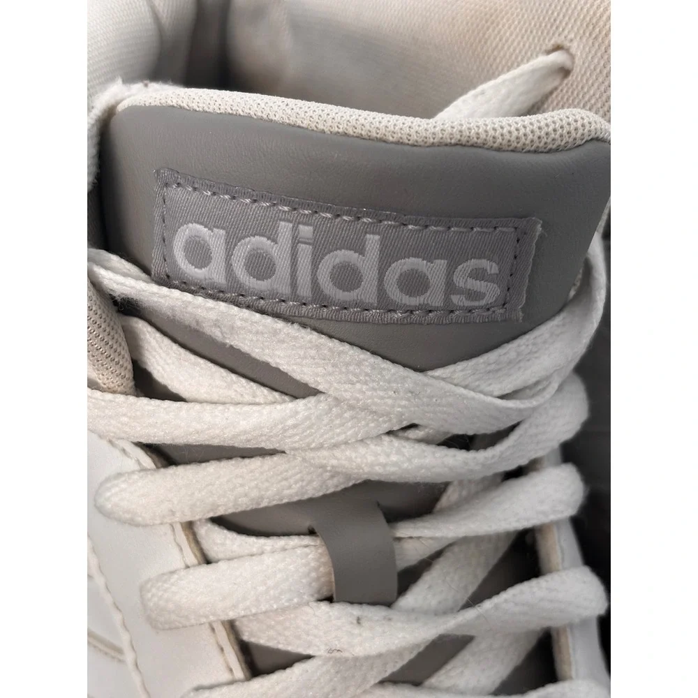 Adidas Hoops Mid 2.0 Sneakers High Top Shoes White Athletic Shoes SIZE‎ 10